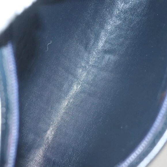 Christian Dior Trotter Canvas Shoulder Bag Navy Gold Auth ep9528 - Picture 11 of 16